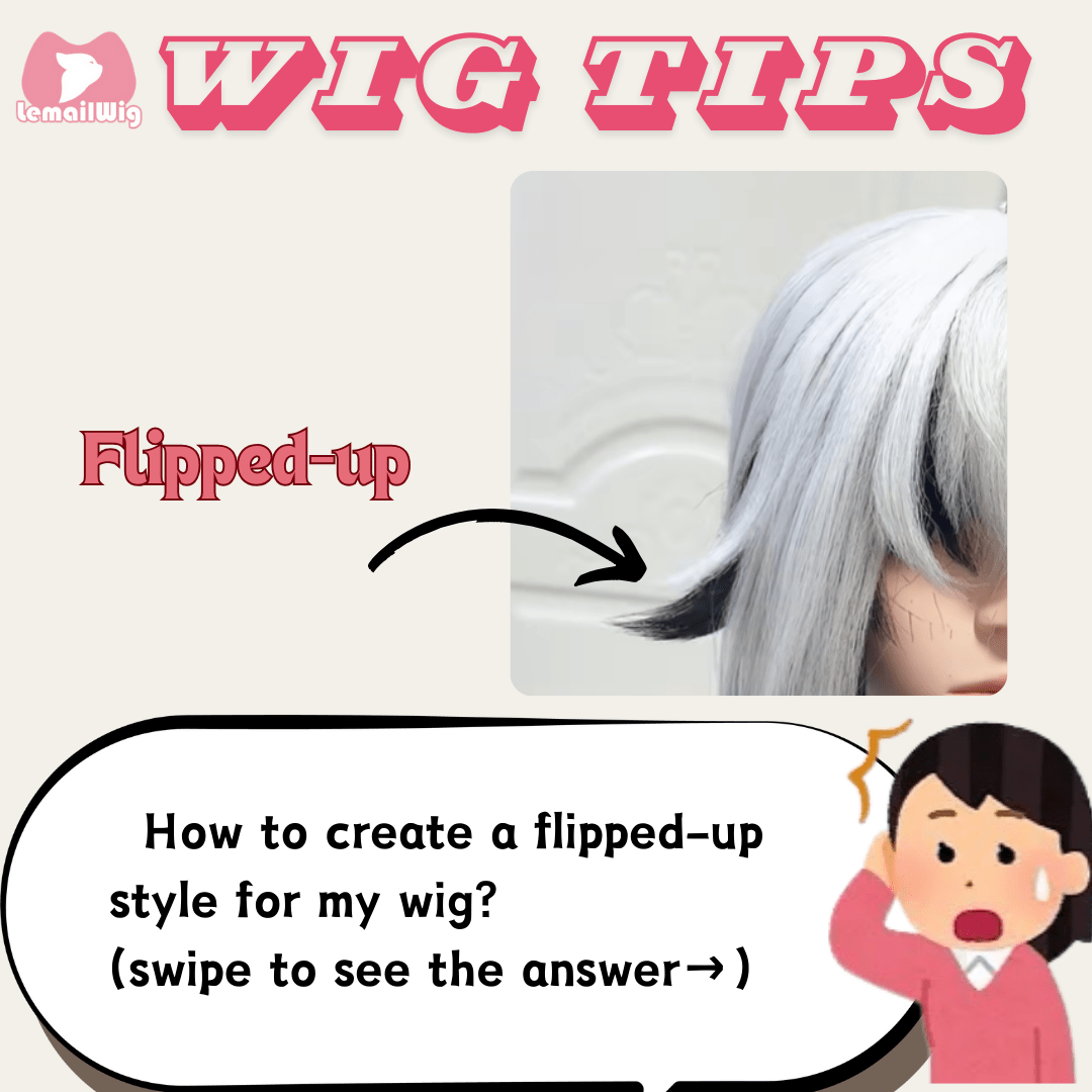 How to create a flipped-up style for my wig? - lemailwigs