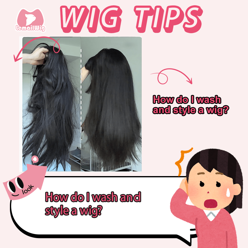 Tips on How to Wash and Style Your Wig - lemailwigs