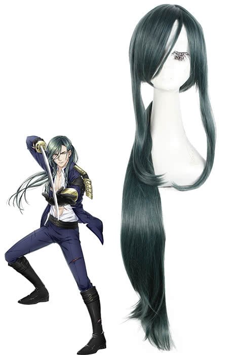 100cm Long Touken Ranbu Online Nikkariaoe Cosplay Wigs JF - 0131 - lemailwigs