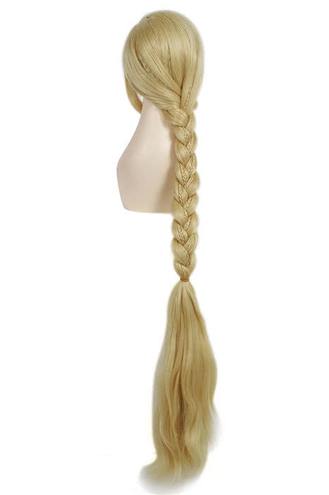 120cm Super Long Blonde Cosplay Wigs Tangled Braid Wigs C23 - lemailwigs