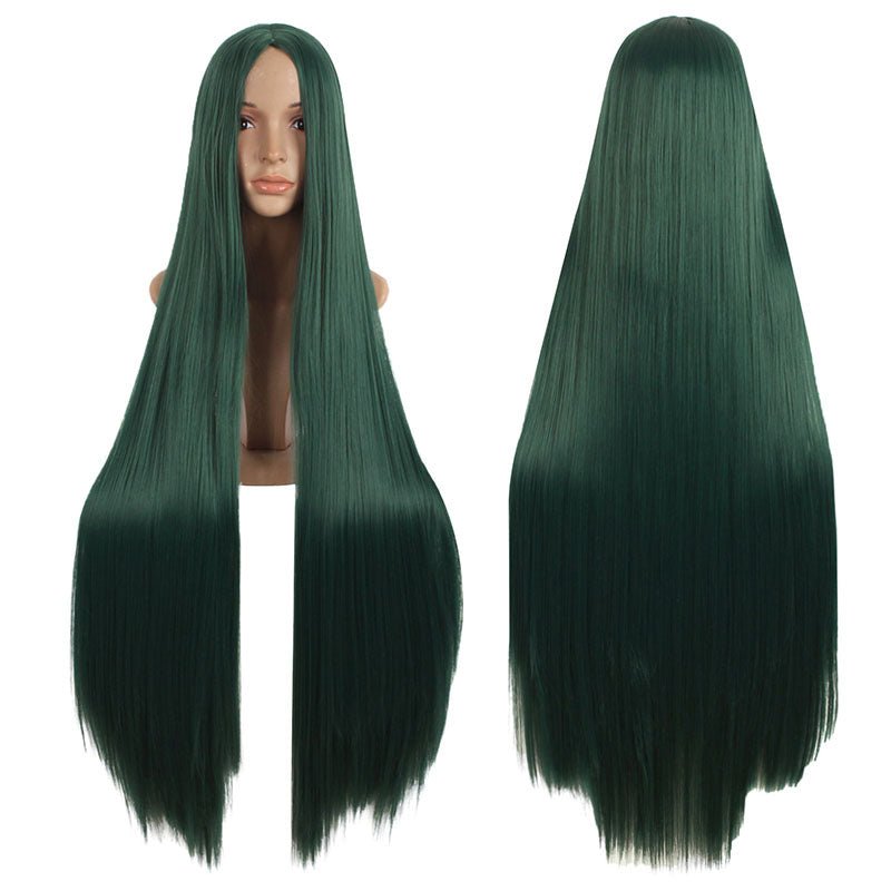 14 Colors 100 cm Long Straight Cosplay Wigs - E - lemailwigs