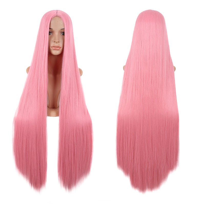 14 Colors 100 cm Long Straight Cosplay Wigs - I - lemailwigs