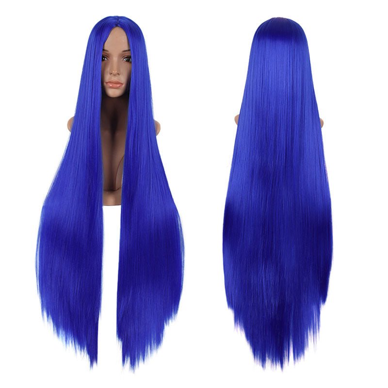 14 Colors 100 cm Long Straight Cosplay Wigs - J - lemailwigs