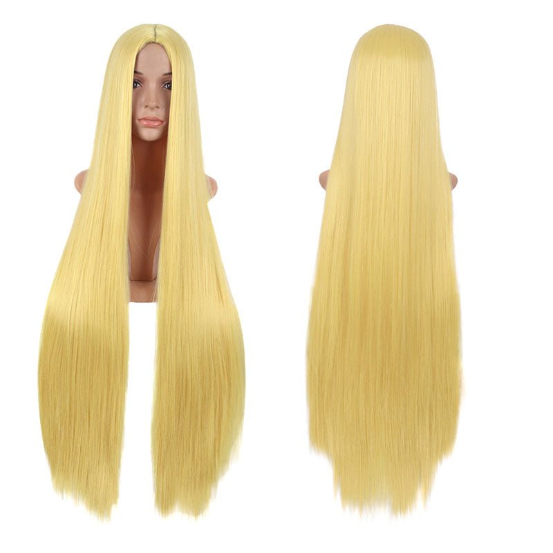 14 Colors 100 cm Long Straight Cosplay Wigs - L - lemailwigs