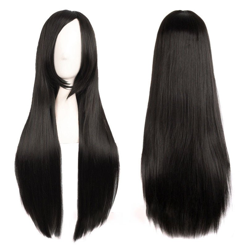 15 Colors 80cm Anime Universal Long Straight Cosplay Wigs - A - lemailwigs