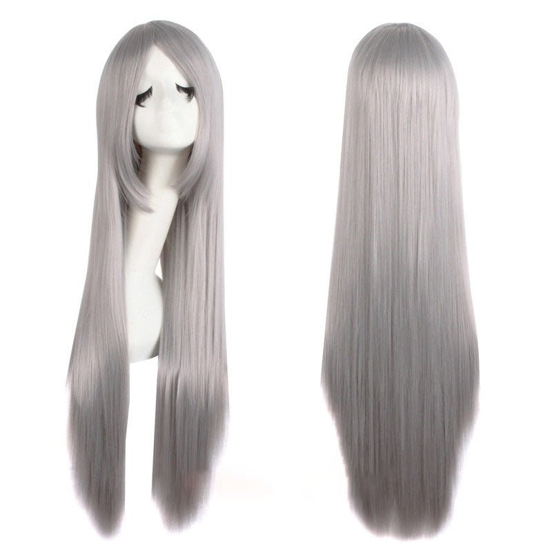 15 Colors 80cm Anime Universal Long Straight Cosplay Wigs - E - lemailwigs