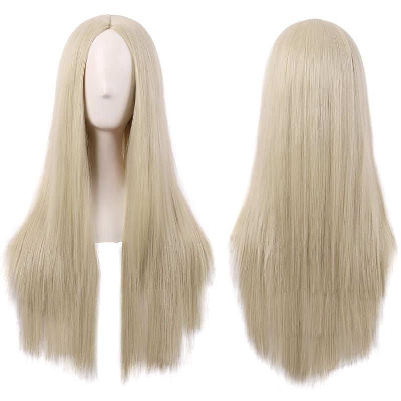 18 Colors Universal Anime 70cm Long Straight Cosplay Wigs - P - lemailwigs