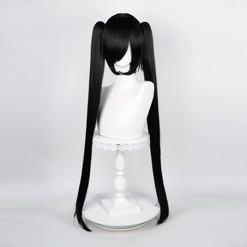19 Colors 90CM Long Straight Double Ponytail Cosplay Wigs - O - lemailwigs