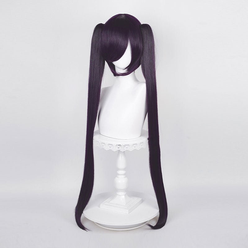 19 Colors 90CM Long Straight Double Ponytail Cosplay Wigs - S - lemailwigs