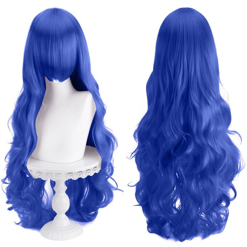 19 Colors Anime 80cm Long Curly High Quality Cosplay Wigs - lemailwigs