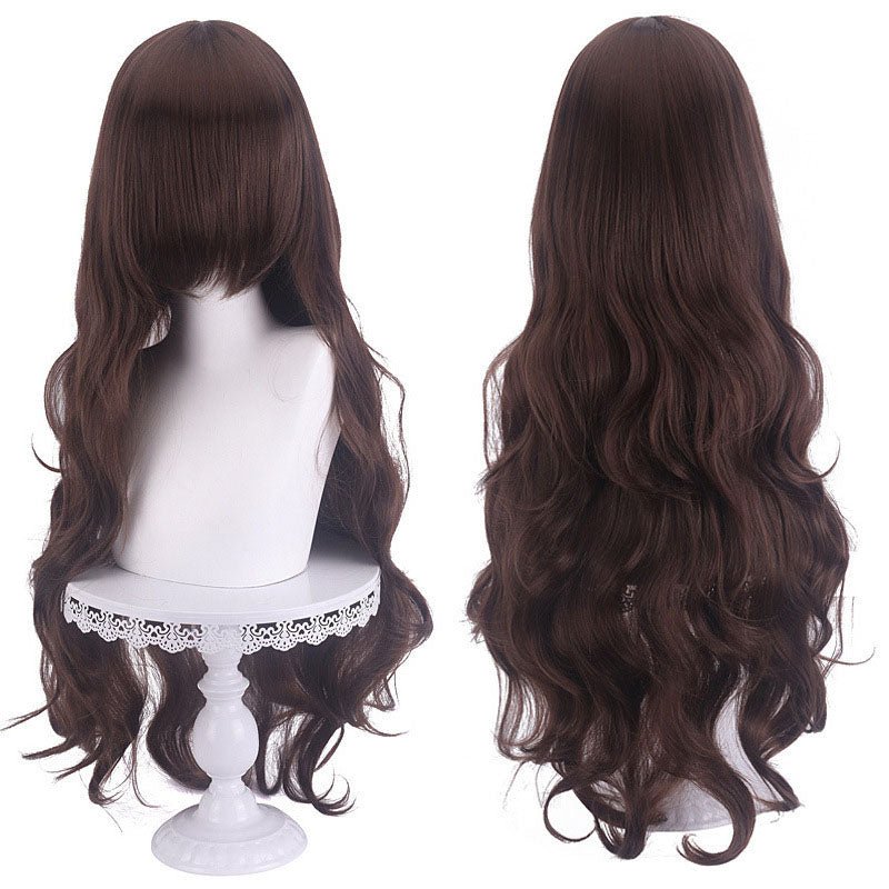 19 Colors Anime Long Curly High Quality Cosplay Wigs - A - lemailwigs