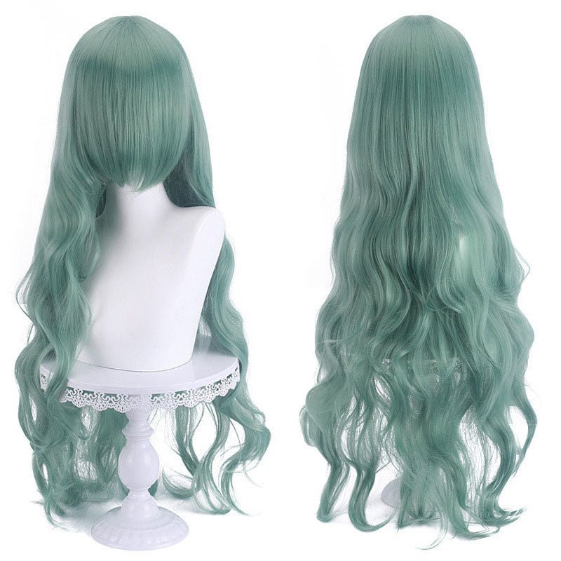 19 Colors Anime Long Curly High Quality Cosplay Wigs - B - lemailwigs