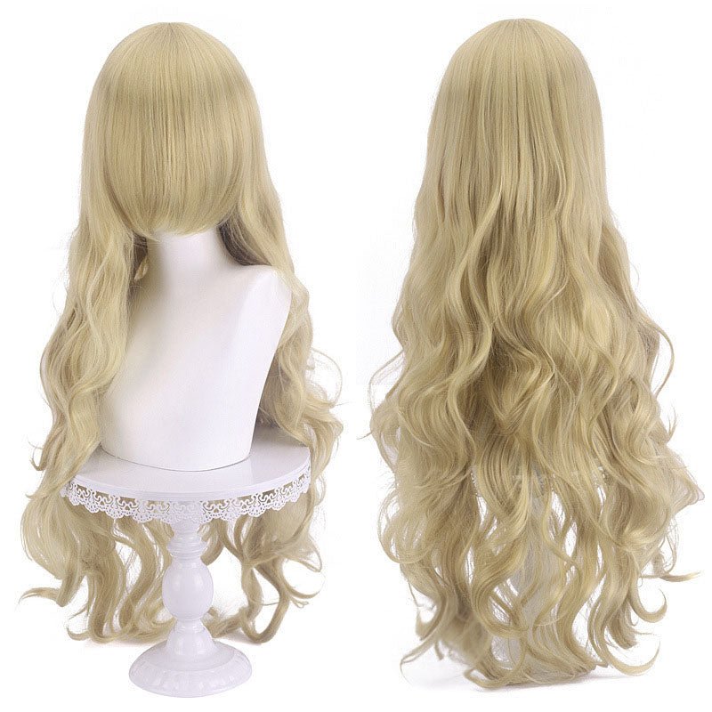 19 Colors Anime Long Curly High Quality Cosplay Wigs - K - lemailwigs