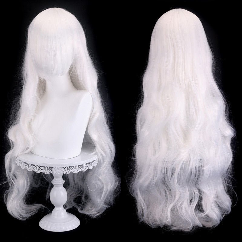 19 Colors Anime Long Curly High Quality Cosplay Wigs - M - lemailwigs