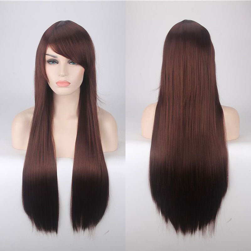 24 Colors 80cm Long Straight Cosplay Wigs - G - lemailwigs