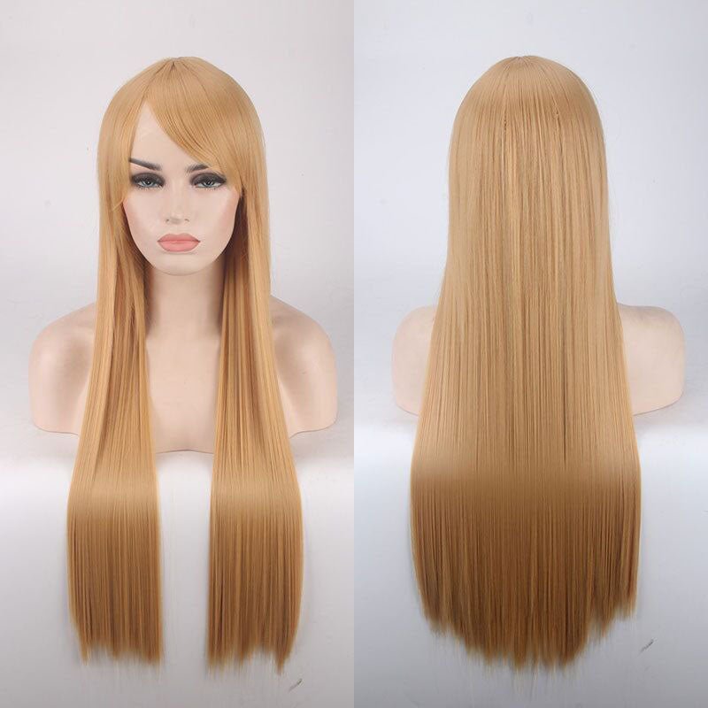 24 Colors 80cm Long Straight Cosplay Wigs - P - lemailwigs