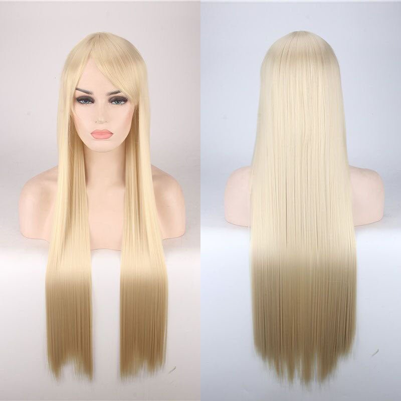 24 Colors 80cm Long Straight Cosplay Wigs - Q - lemailwigs