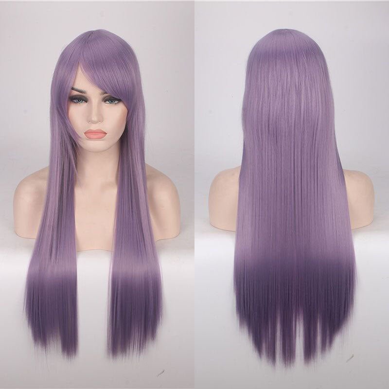 24 Colors 80cm Long Straight Cosplay Wigs - R - lemailwigs