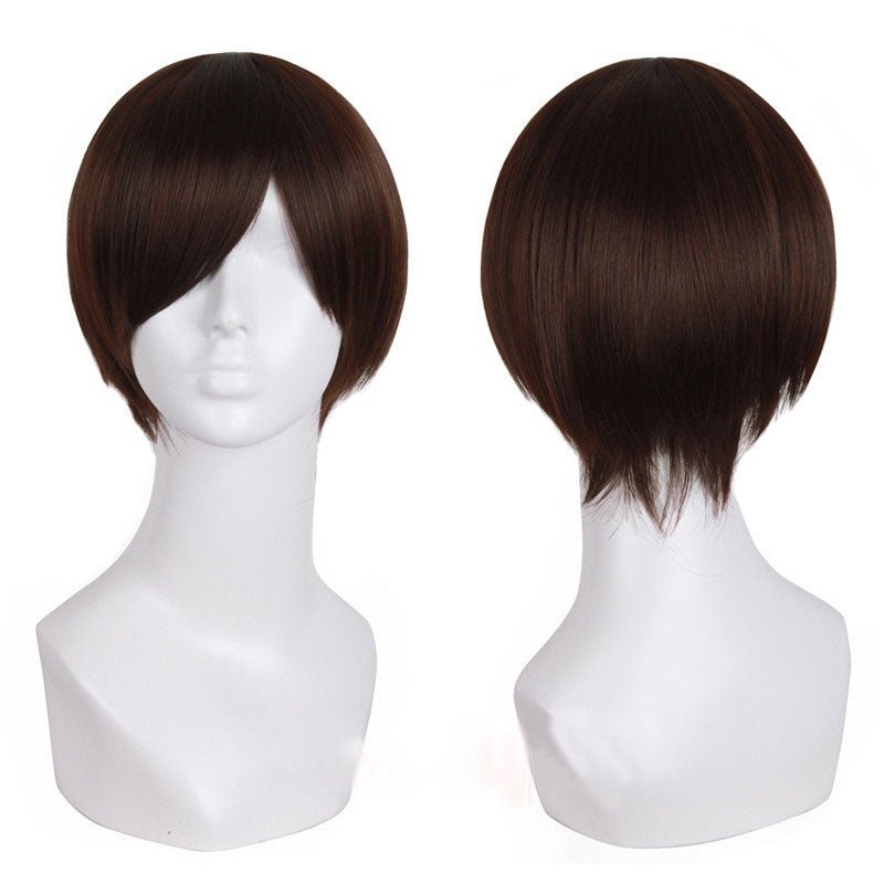 25cm Universal Short Straight Cosplay Wigs - A - lemailwigs