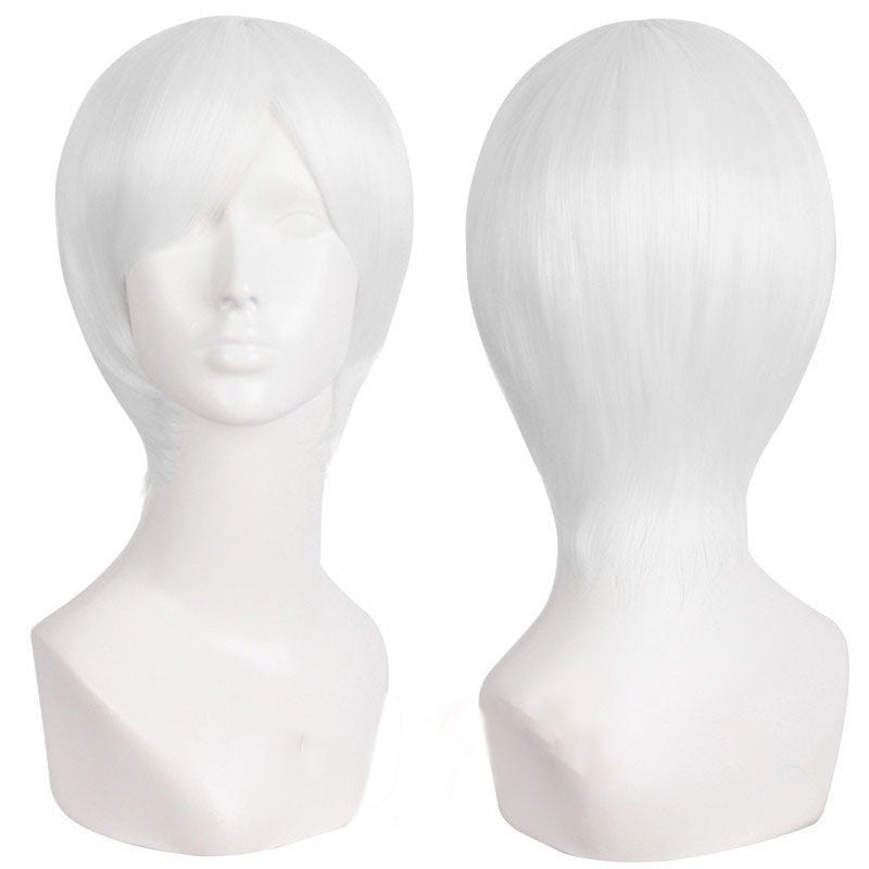 25cm Universal Short Straight Cosplay Wigs - E - lemailwigs