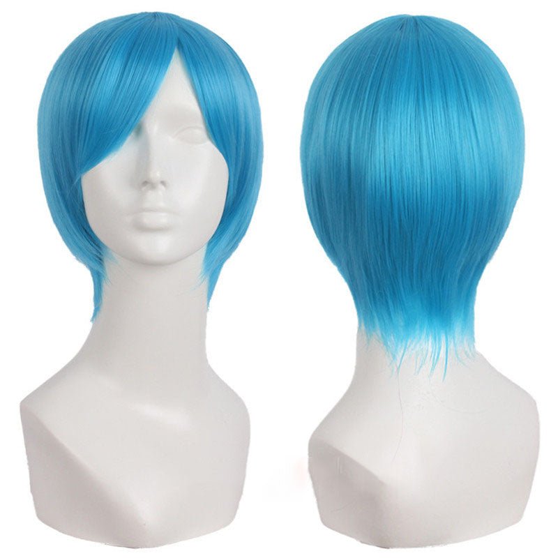 25cm Universal Short Straight Cosplay Wigs - F - lemailwigs