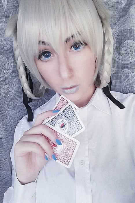 28cm Anime Kakegurui Kirari Momobami Cosplay Wigs - lemailwigs