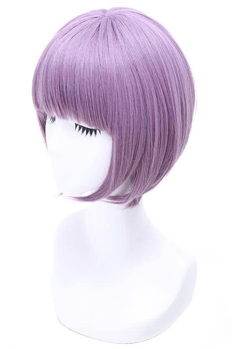 30cm Purple Dagashi Kashi Shidare Hotaru Short Cospaly Wigs - lemailwigs
