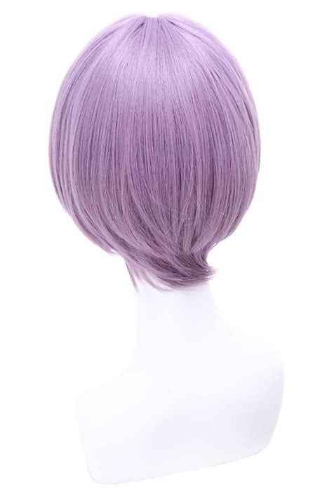 30cm Purple Dagashi Kashi Shidare Hotaru Short Cospaly Wigs - lemailwigs