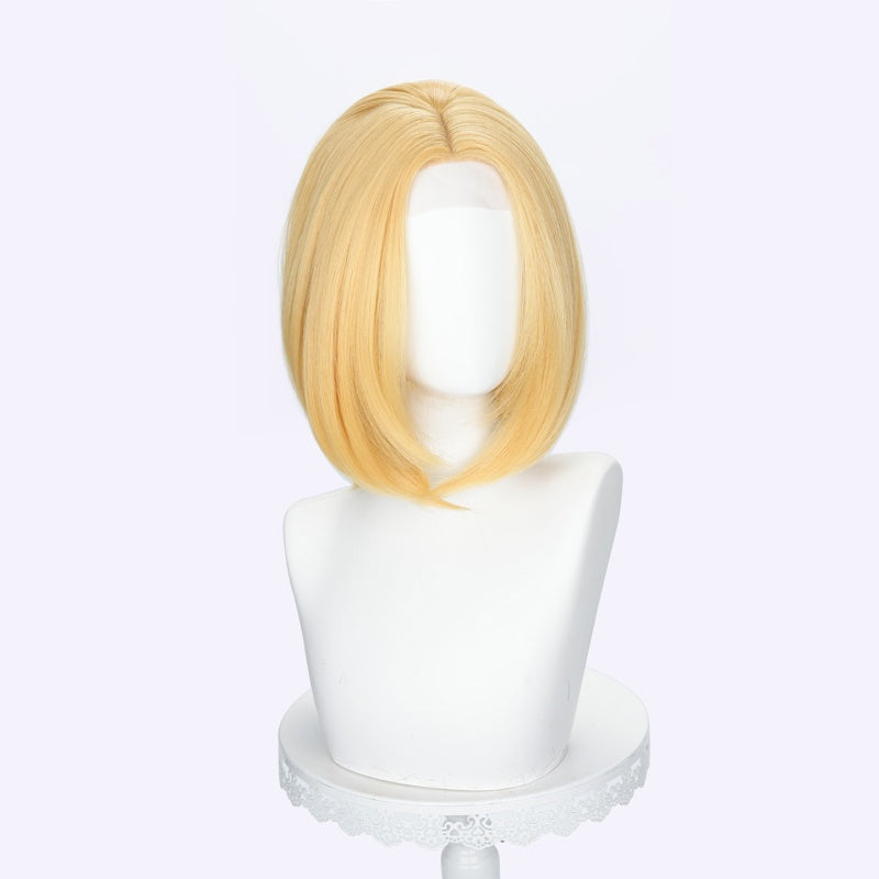 35cm Short Straight Multi-Color Lace Front Cosplay Wig