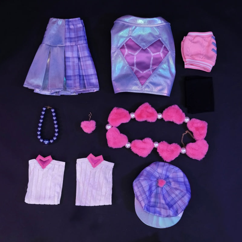 48HR_SHIP_L-email_Wig_LOL_League_Of_Legends_Caitlyn_Cosplay_Costume_15