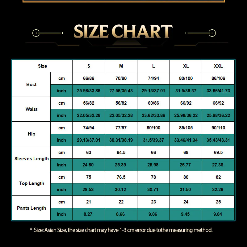 【48HR SHIP】 LOL League of Legends Aurora Christmas Cosplay Costume Size Chart