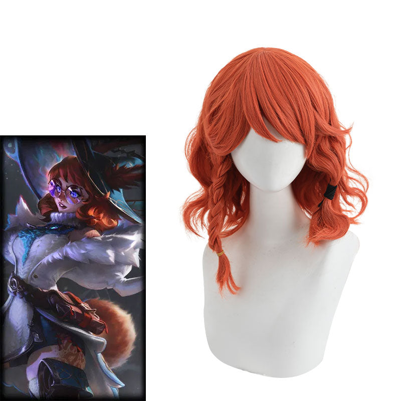 【48HR SHIP】 LOL League of Legends Aurora Christmas Cosplay wig