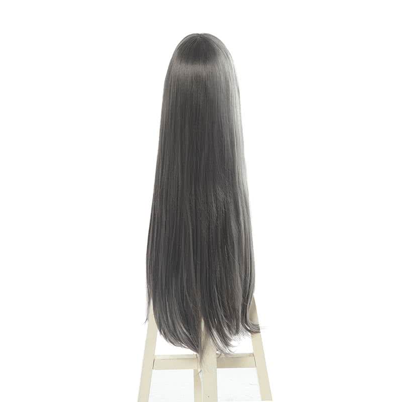 【48HR SHIP】Anime Seishun Buta Yarou wa Bunny Girl Senpai no Yume wo Minai Sakurajima Mai Dark Gray Cosplay Wigs - lemailwigs