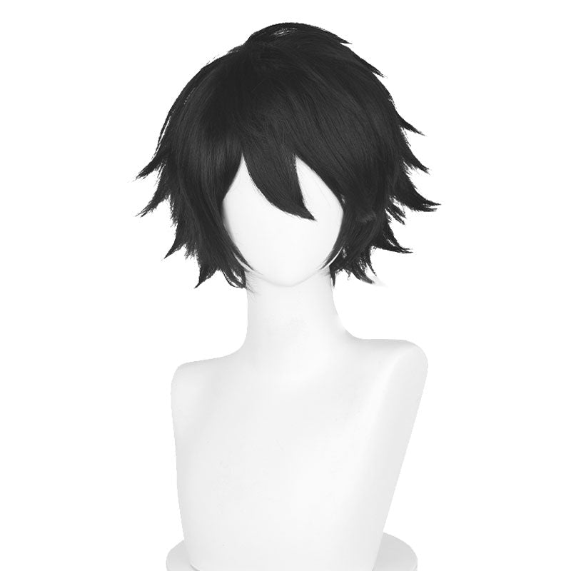 【48HR SHIP】Death Note L.Lawliet Short Black Halloween Cosplay Wig - lemailwigs