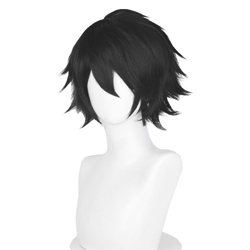 【48HR SHIP】Death Note L.Lawliet Short Black Halloween Cosplay Wig - lemailwigs