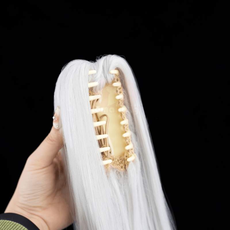 【48HR SHIP】Frieren: Beyond Journey's End Frieren White Cosplay Wig - lemailwigs