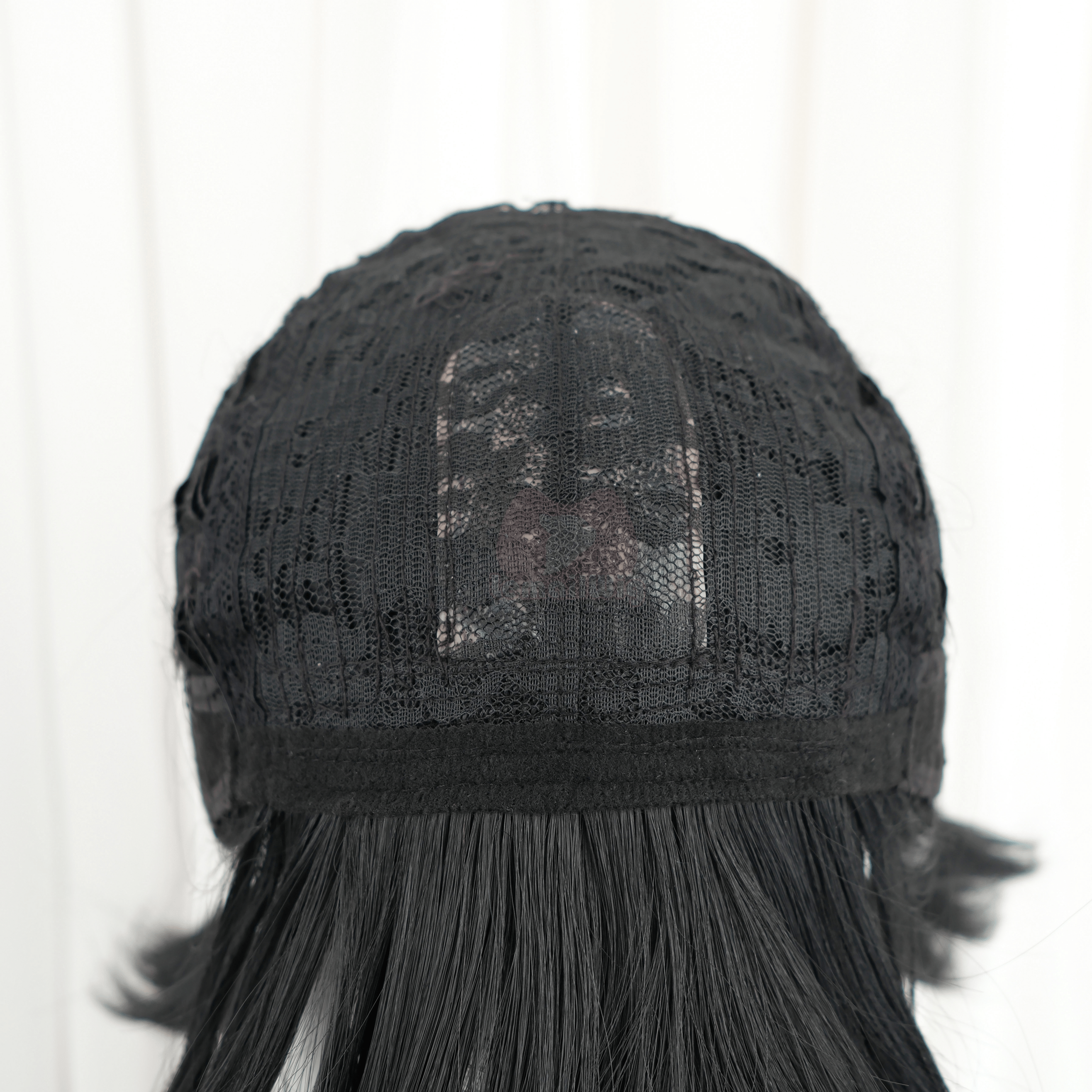 【48HR SHIP】L - email Wig Anime Movie Kpop Demon Hunter Zoey Short Black Hair Double Buns Stage Cosplay Wig Group Idol - lemailwigs