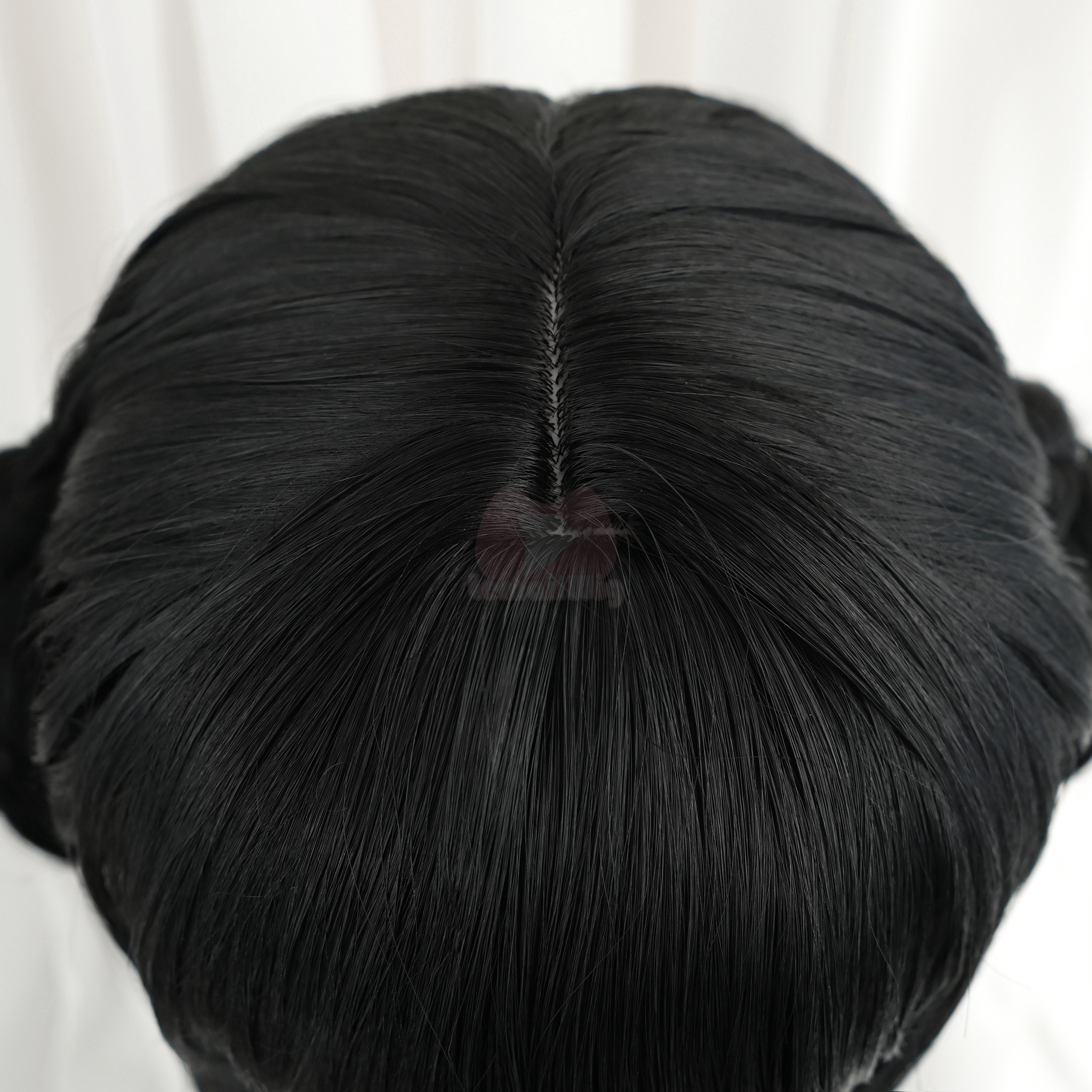 【48HR SHIP】L - email Wig Anime Movie Kpop Demon Hunter Zoey Short Black Hair Double Buns Stage Cosplay Wig Group Idol - lemailwigs