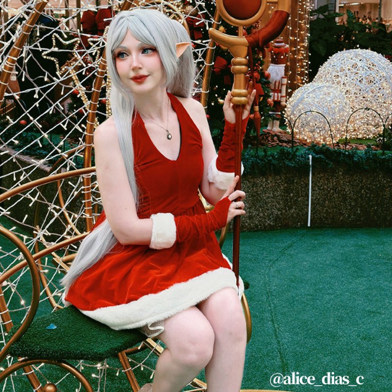 【48HR SHIP】L - email Wig Christmas Party Girls Cosplay Dresses - lemailwigs