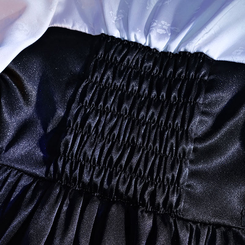 【48HR SHIP】L - email Wig Genshin Impact Ganyu Hanfu Cosplay Costume - lemailwigs