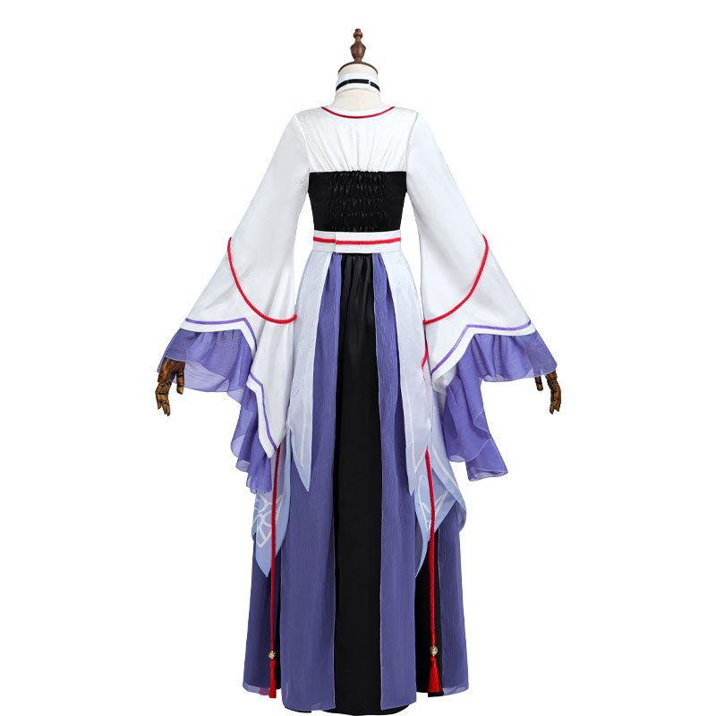 【48HR SHIP】L - email Wig Genshin Impact Ganyu Hanfu Cosplay Costume - lemailwigs