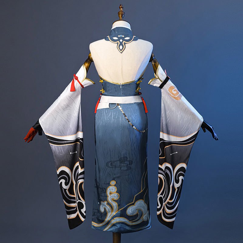 【48HR SHIP】L - email Wig Honkai: Star Rail Feixiao Fanart Cosplay Costume - lemailwigs