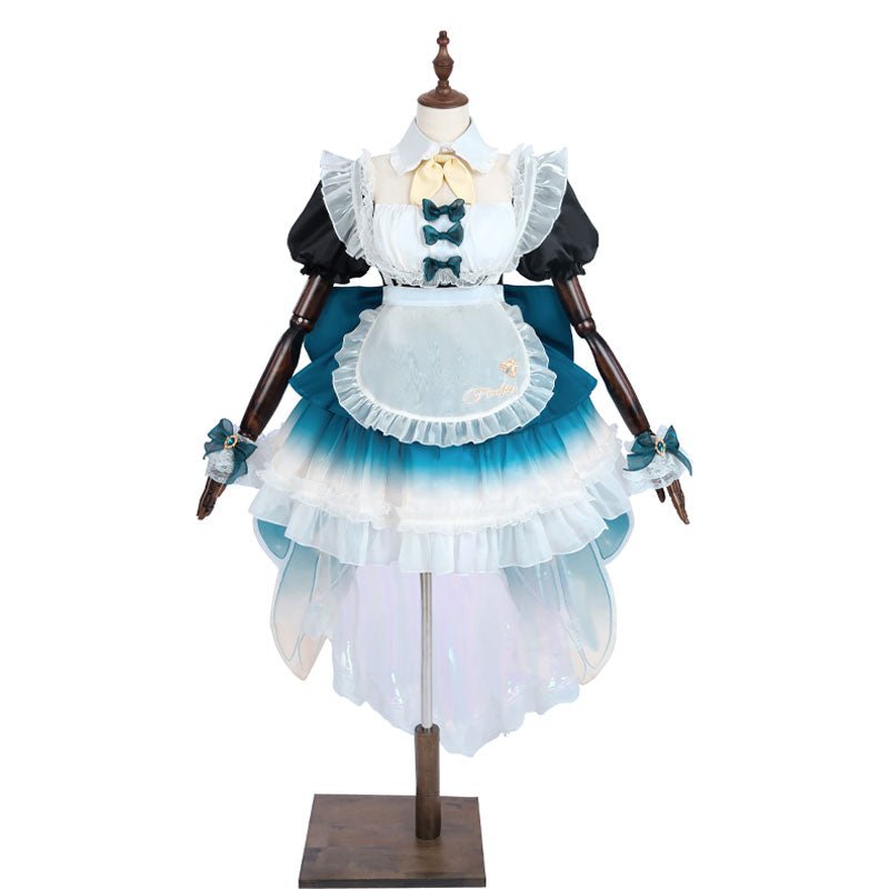 【48HR SHIP】L - email Wig Honkai: Star Rail Firefly Maid Cosplay Costume - lemailwigs