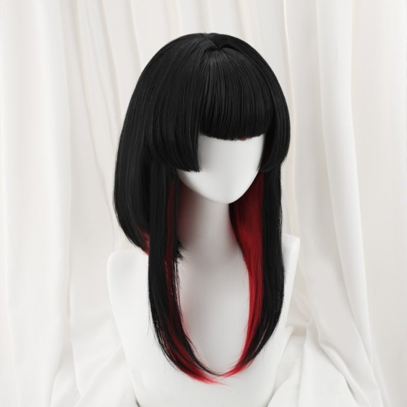 L - email Wig League of Legends After Hours Spirit Blossom Springs Ahri Cosplay Costume And Wig Full Set - lemailwigs
