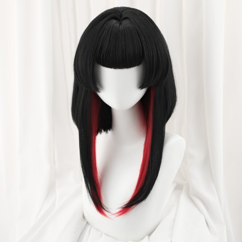 L - email Wig League of Legends After Hours Spirit Blossom Springs Ahri Cosplay Costume And Wig Full Set - lemailwigs