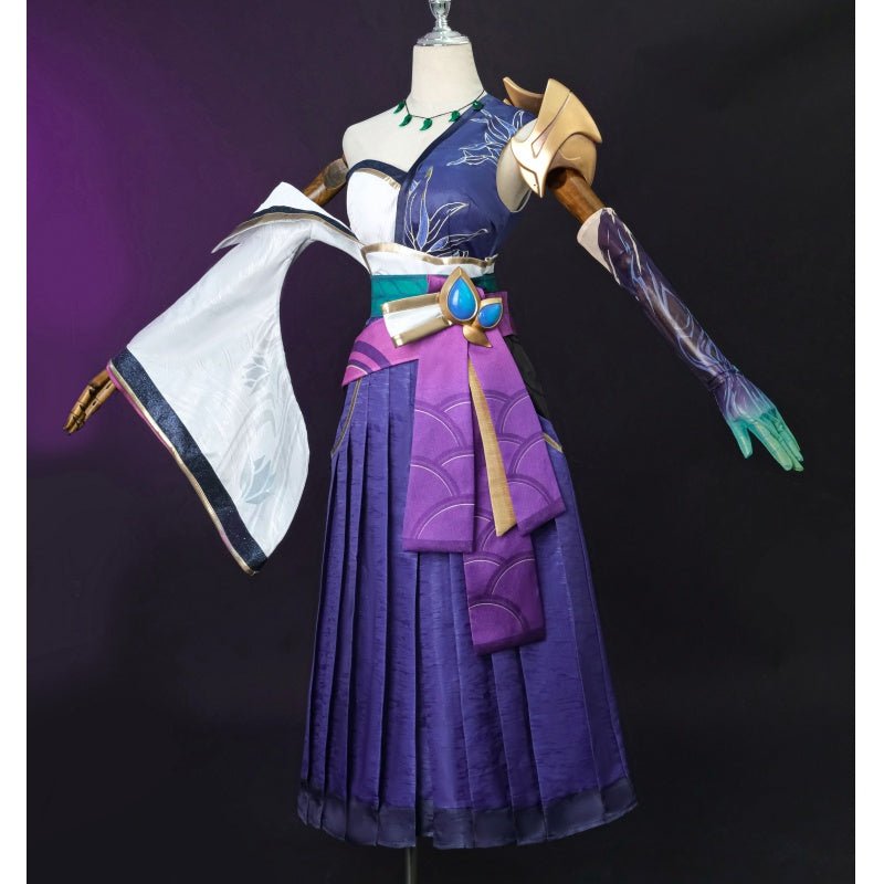 【48HR SHIP】L - email Wig League of Legends Spirit Blossom Irelia Cosplay Costume - lemailwigs
