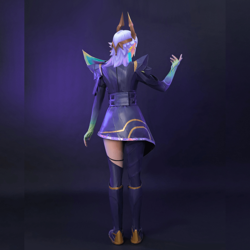 【48HR SHIP】L - email Wig LOL Prestige Empyrean Kayle Cosplay Costume - lemailwigs