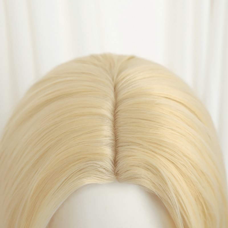 【48HR SHIP】LOL League of Legends Immortalized Legend Ahri White Cosplay Wig - lemailwigs