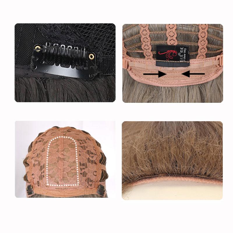 65cm Lolita Medium Long Blonde Long Curly Princess Wigs - lemailwigs