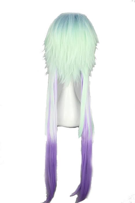 78cm Long Devils and Realist Sitri Mixed Colour Cosplay Wigs - lemailwigs